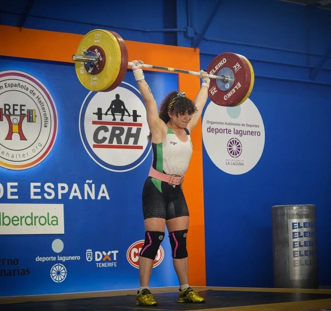 Bronce y 7º puesto en la Copa de España Absoluta de Halterofilia